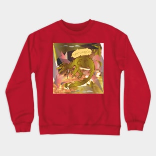 Velociraptor Classic (in habitat) Crewneck Sweatshirt